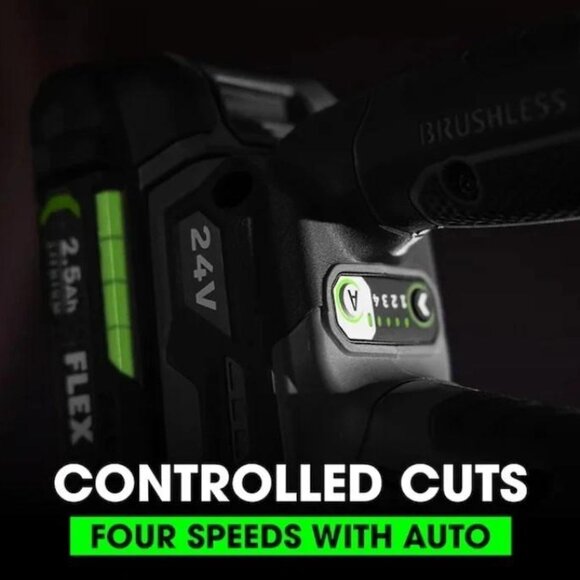 NEW FLEX 24-volt Brushless Variable Speed Keyless Cordless Jigsaw Bare Tool - Picture 8 of 11